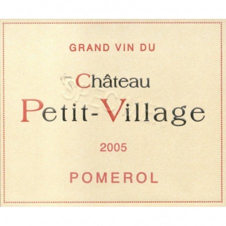 Chateau Petit Village 2005   www.wine-glass.cz